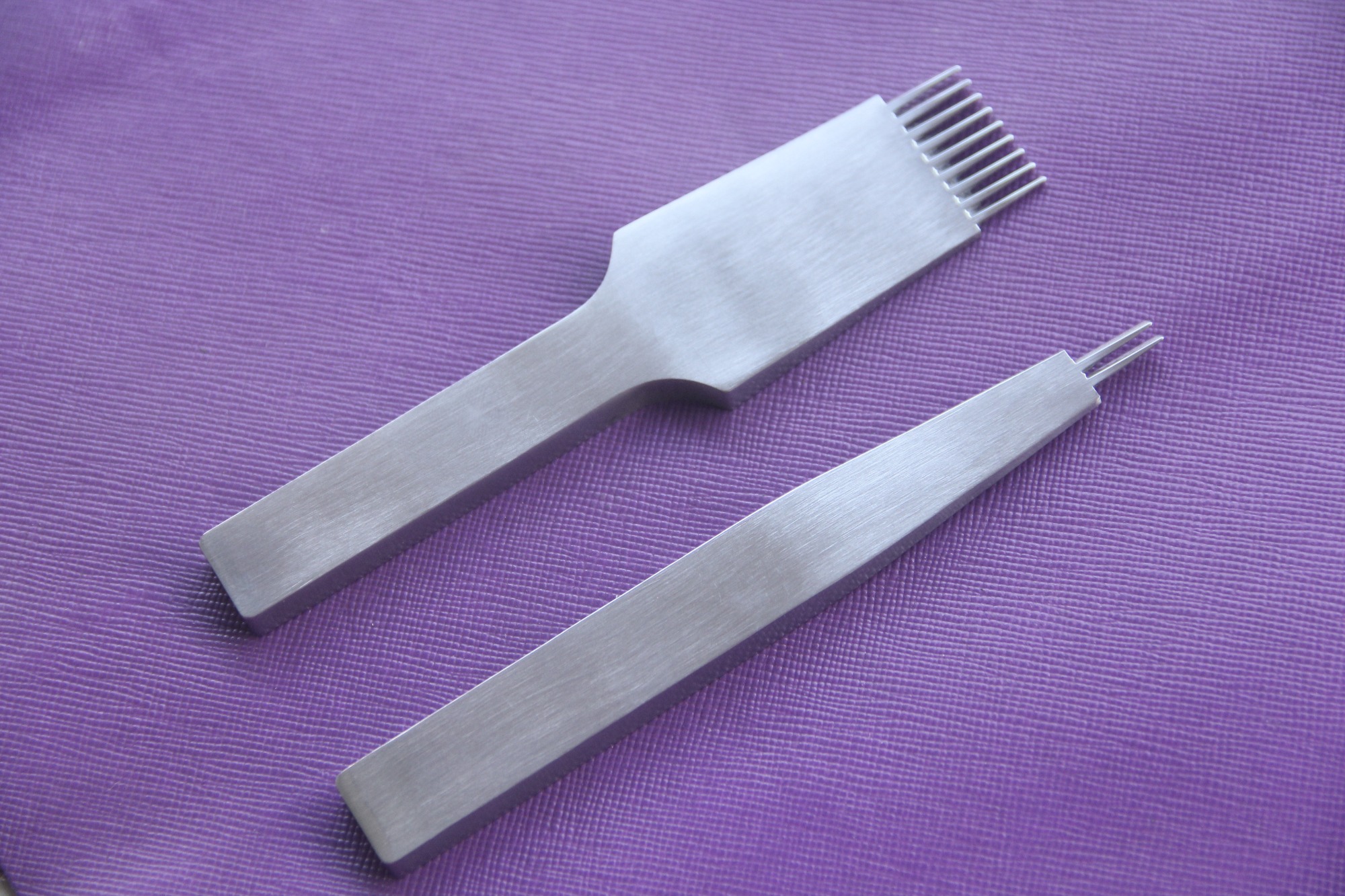 KL French style straight handle pricking iron