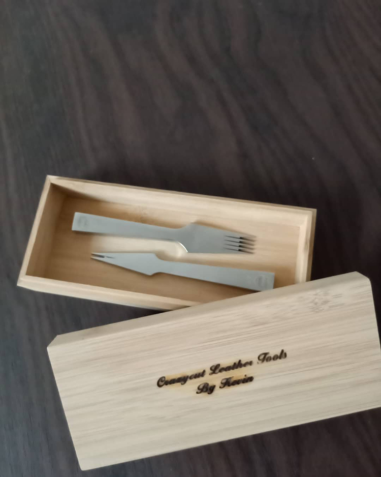 KL Straight Handle Pricking Iron (French Style)