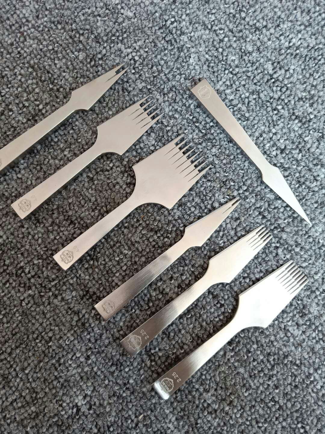 KL Straight Handle Pricking Iron (French Style)