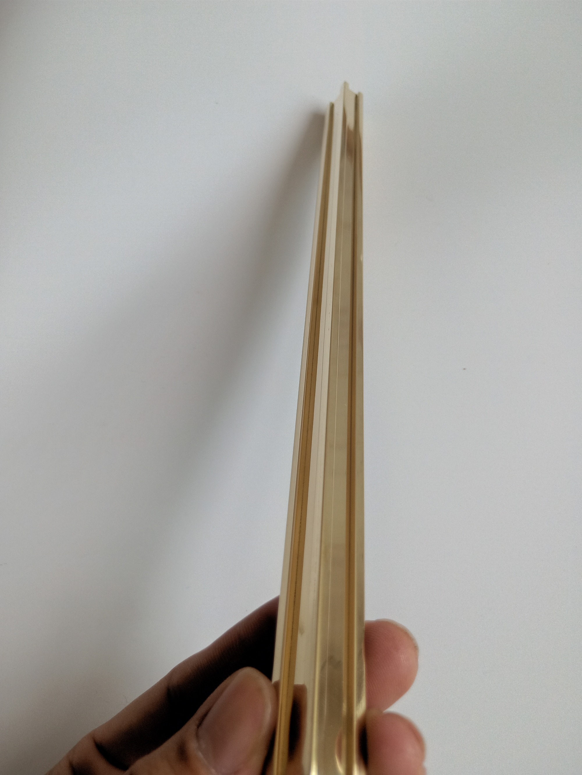 KL Solid Brass Zipper Guide