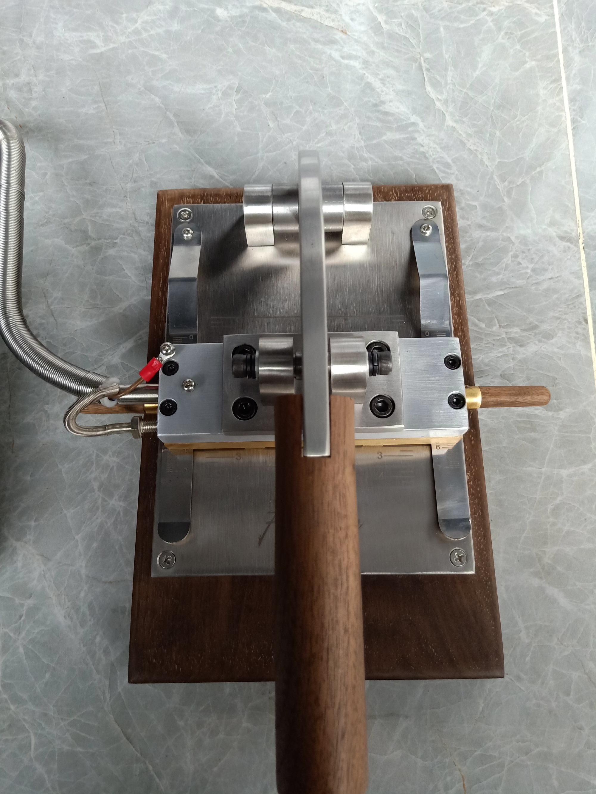 KL stainless steel work stage foild gold stamp machine