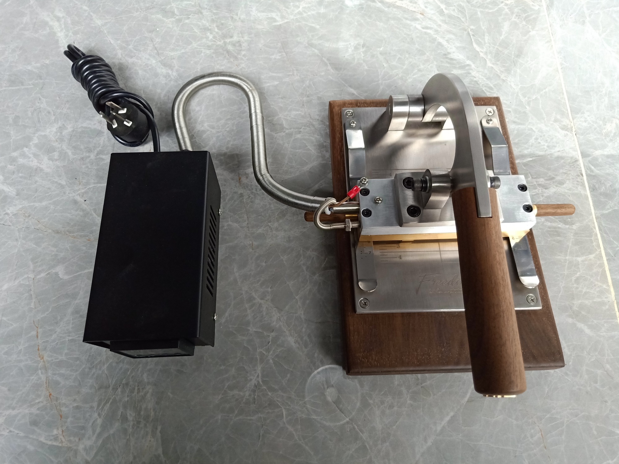 KL stainless steel work stage foild gold stamp machine