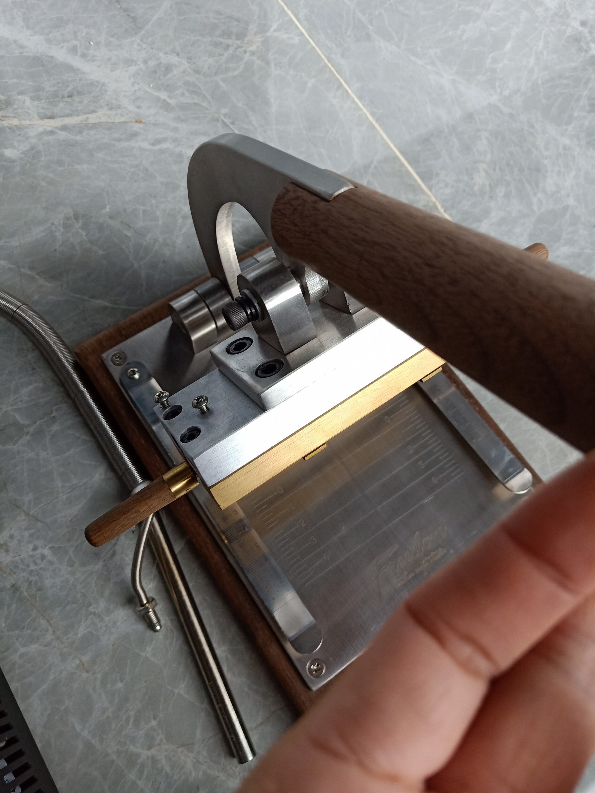 KL stainless steel work stage foild gold stamp machine