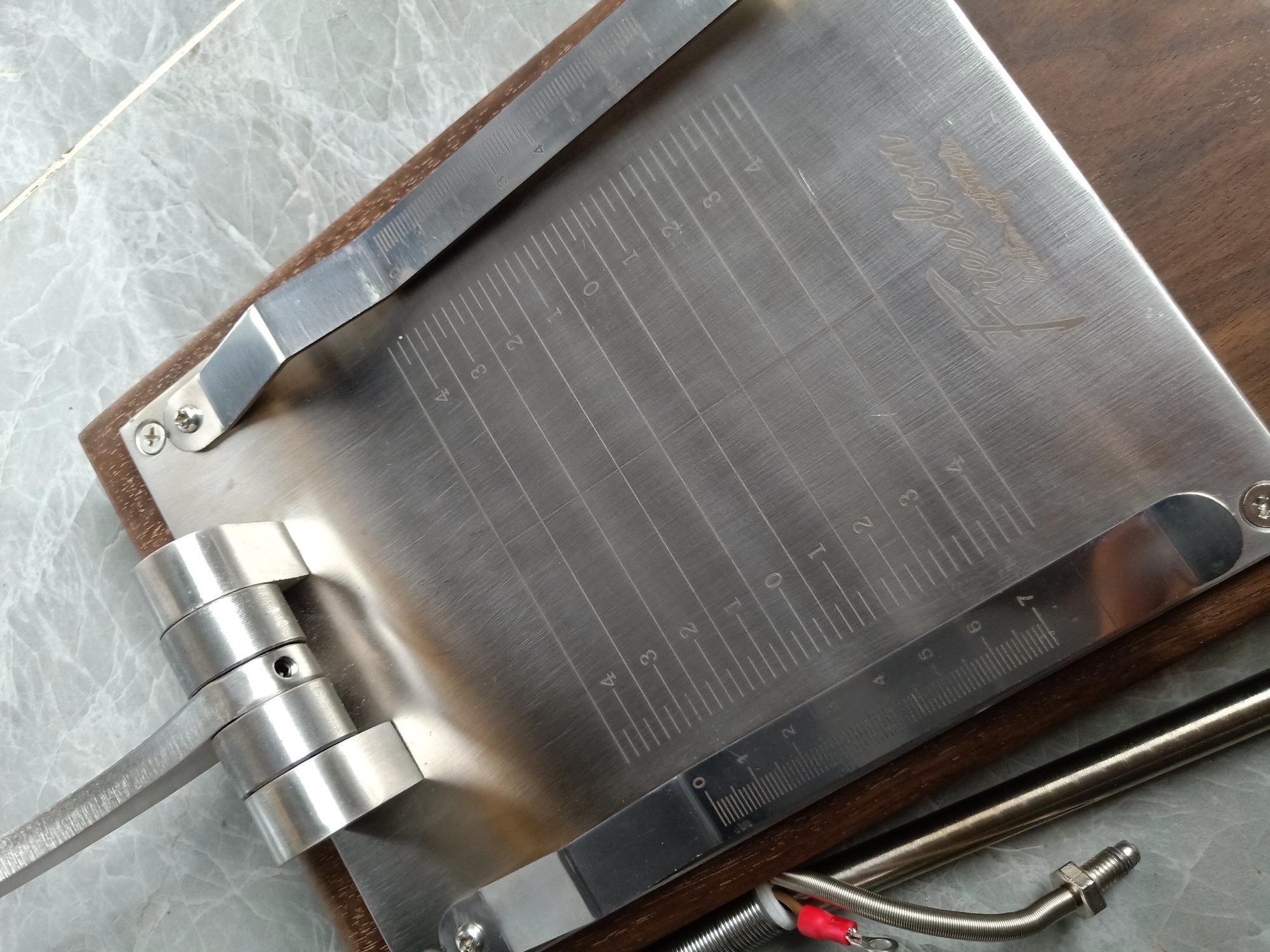 KL stainless steel work stage foild gold stamp machine
