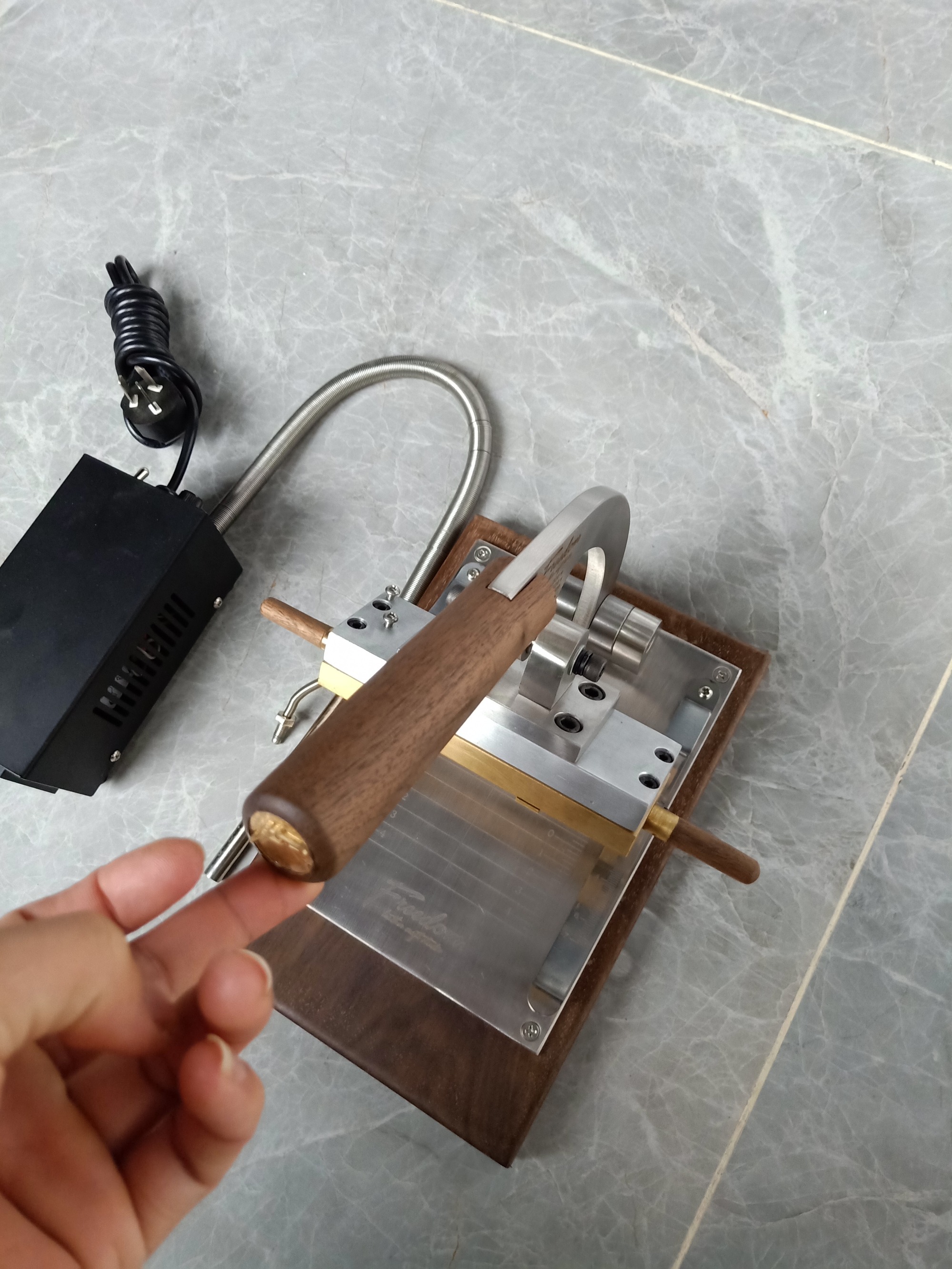 KL stainless steel work stage foild gold stamp machine