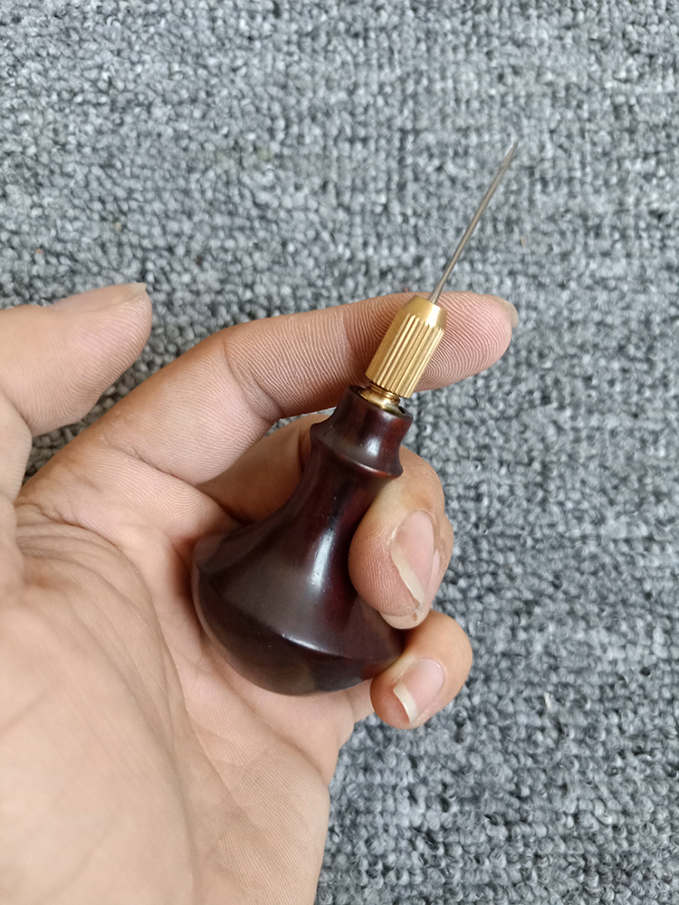 KL custom fancy handle replaced awl