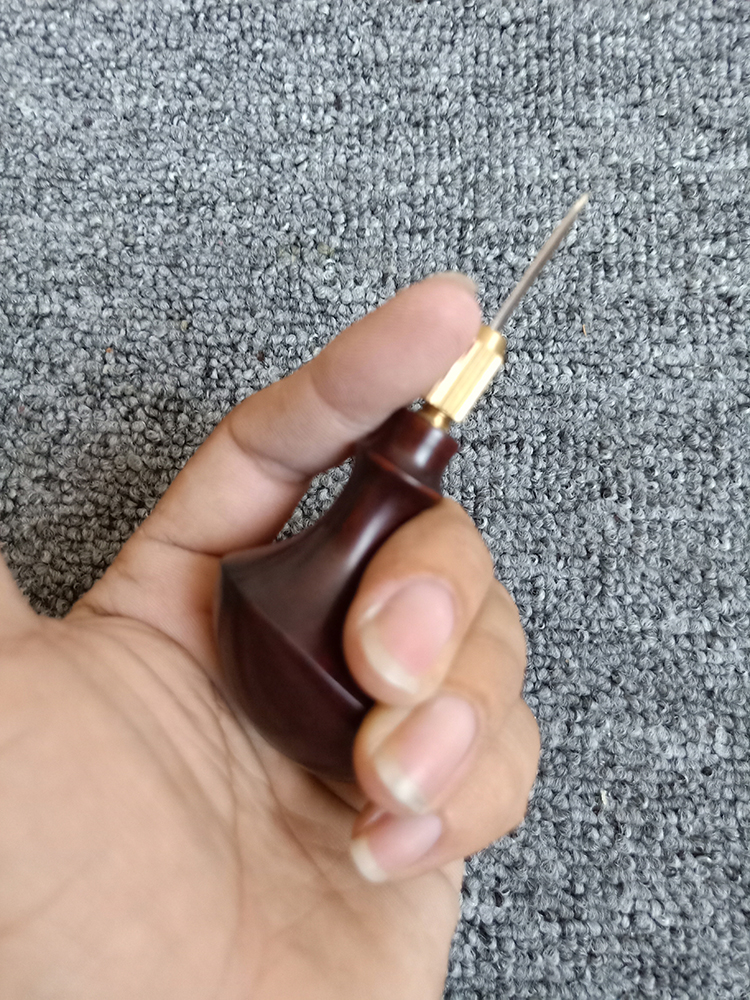 KL custom fancy handle replaced awl