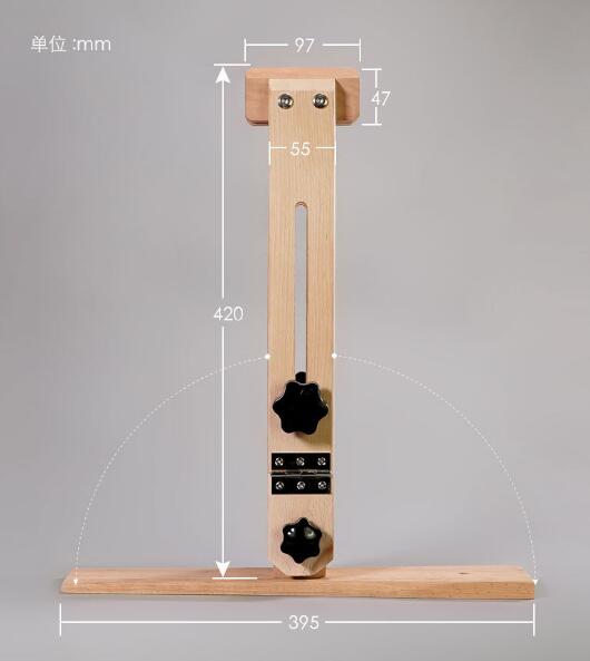 Beech adjustable stitching pony