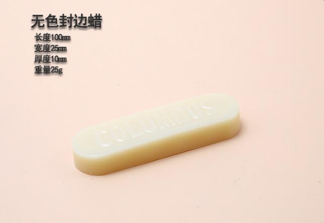 Leather edge polish wax