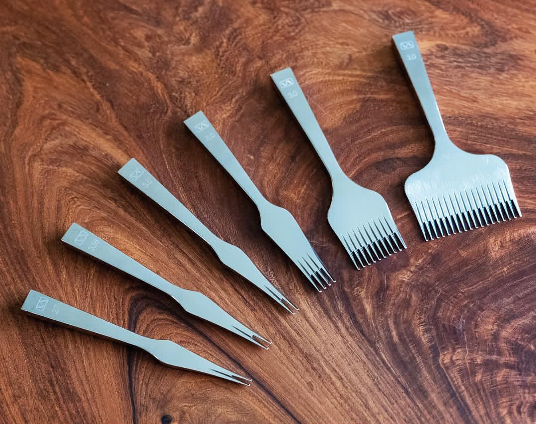 (NEW) Kevin Premium Pricking Irons (French Style)