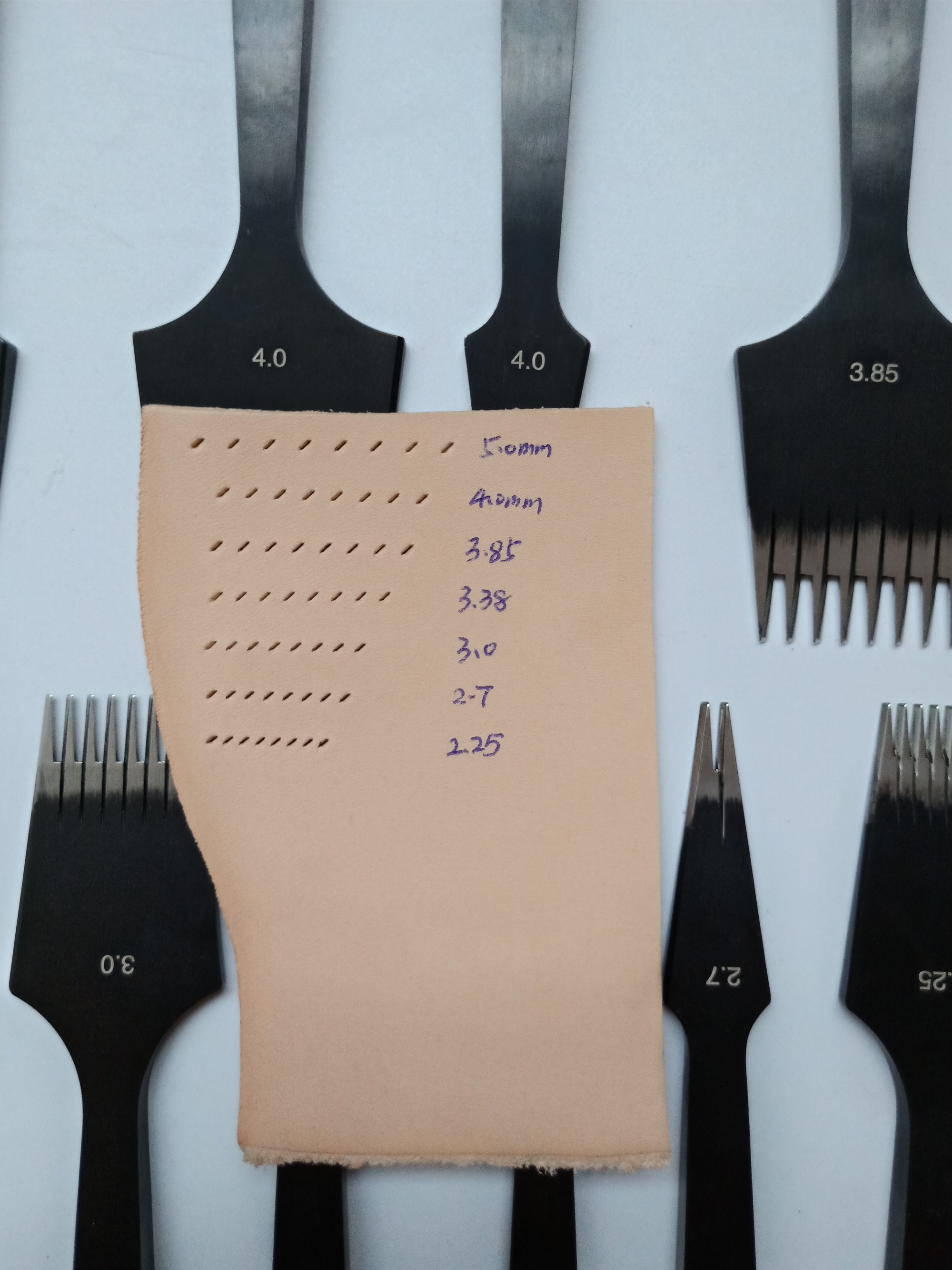 KL Black Pricking Iron (French Style)