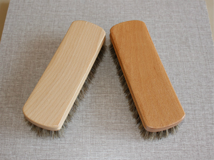 Horse Hair Leather Brush