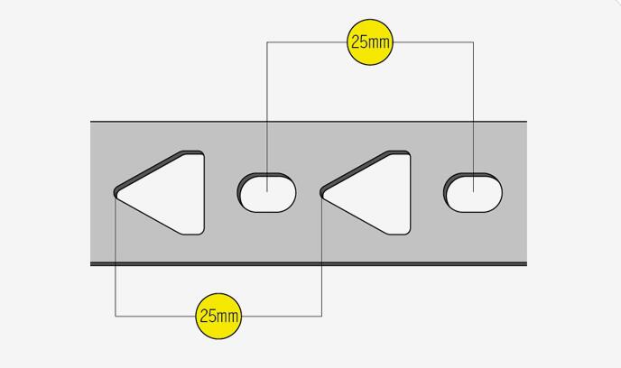 304 Stainless Steel Belt Punch Center Guide