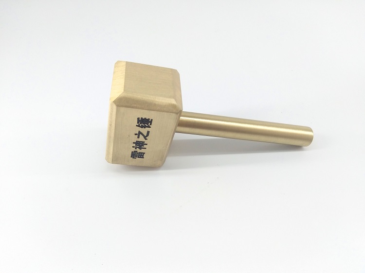 Solid Brass Thor's Hammer