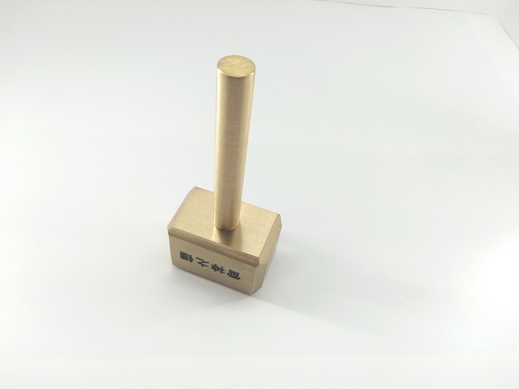 Solid Brass Thor's Hammer
