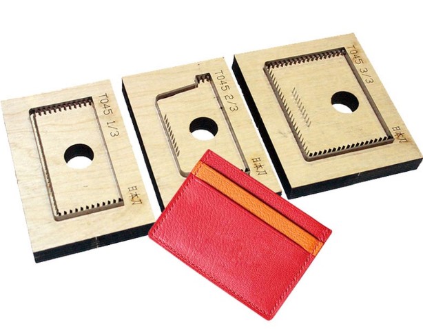 Leather Card Wallet Die Set