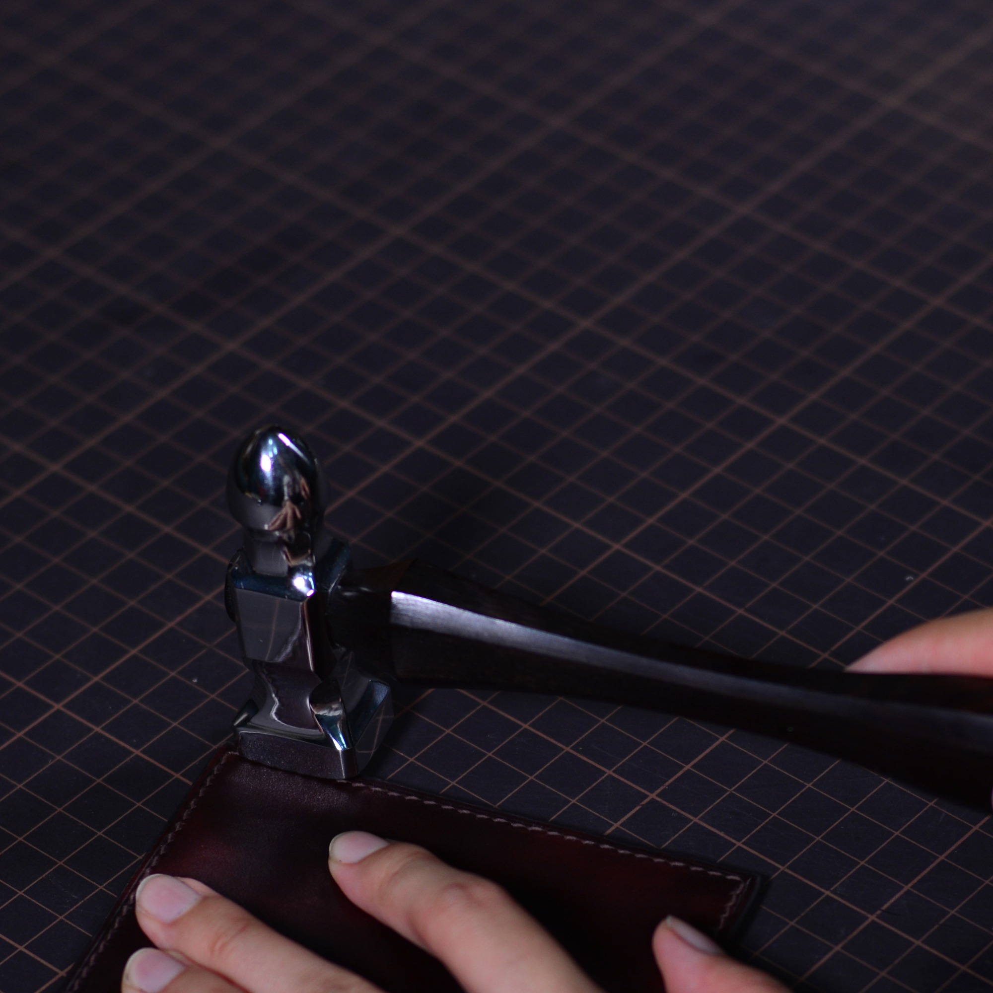 304 Stainless Steel Leather Stitching Hammer