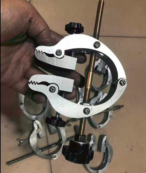 Shoes tools leather uppers double clamp