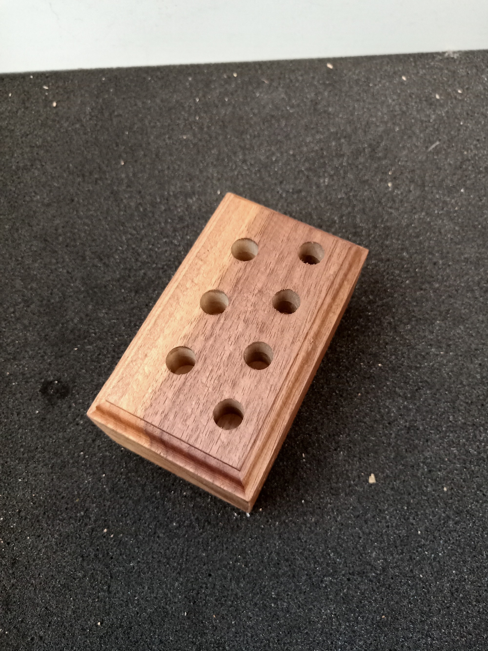 Creaser Machine Walnut Handle & Tips Holder