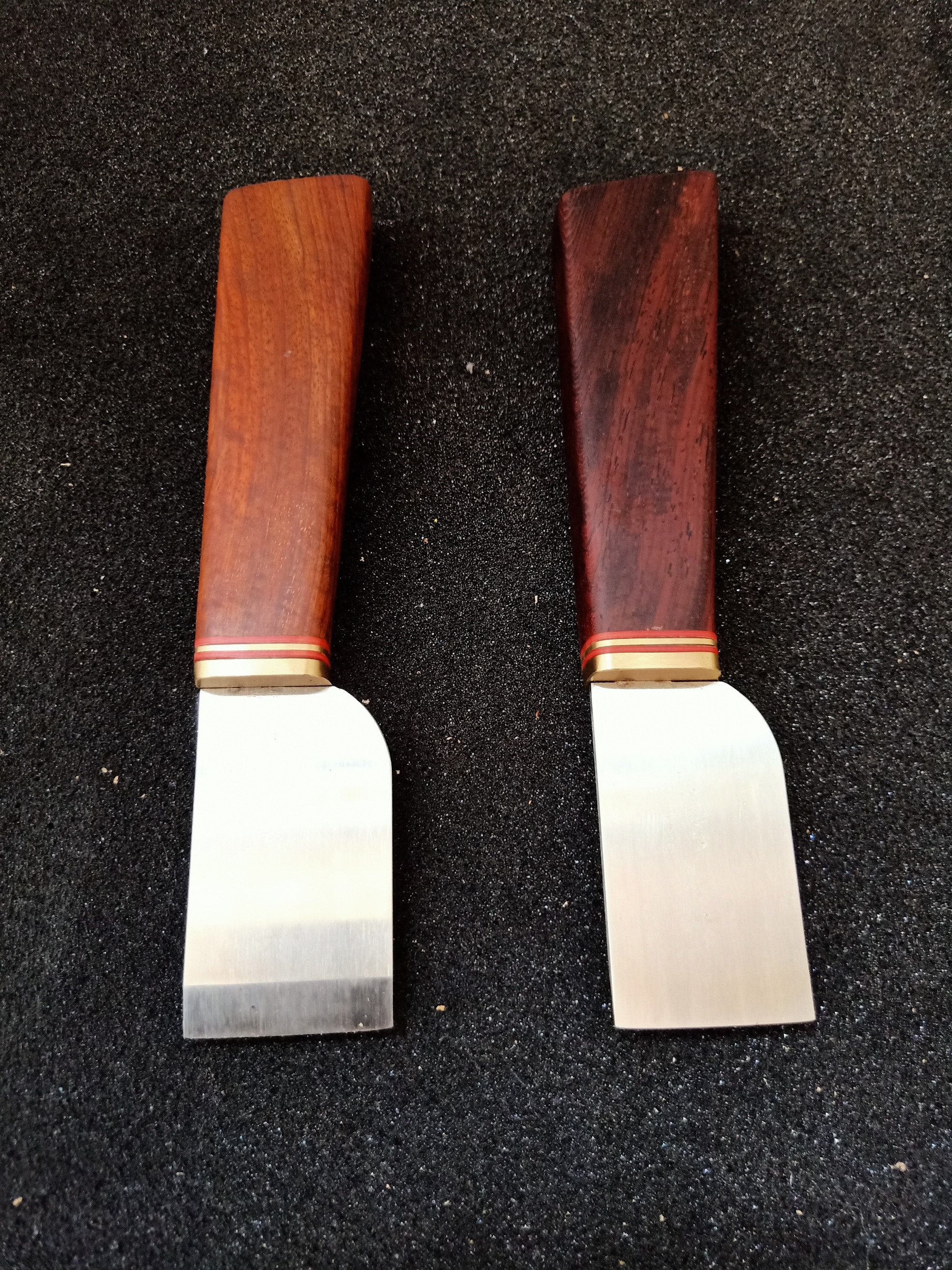 KL Rosewood Skiving / Cutting Knife (Japanese Style)