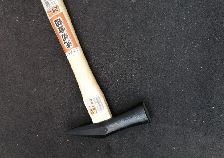 Japanese style steel hammer