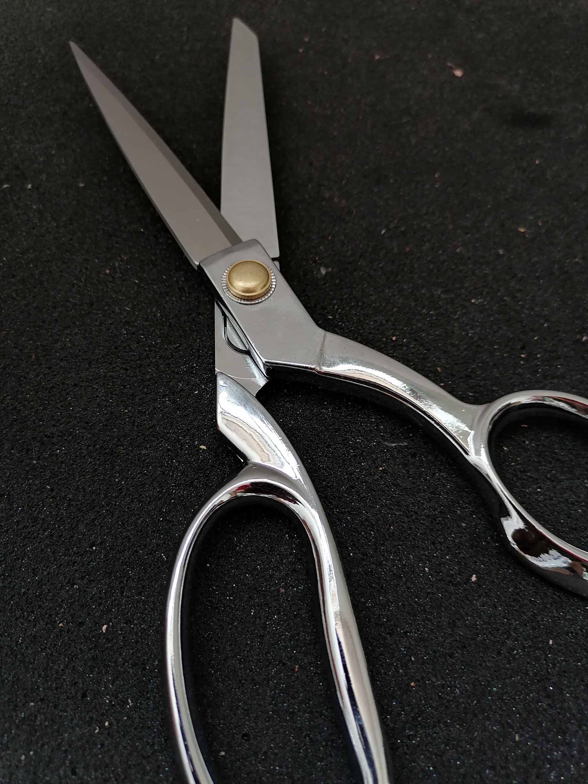 Stainless steel leather shear