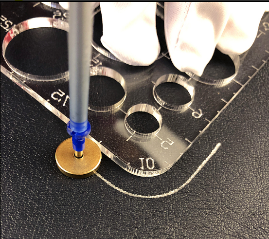 Brass Spacer Circle Set