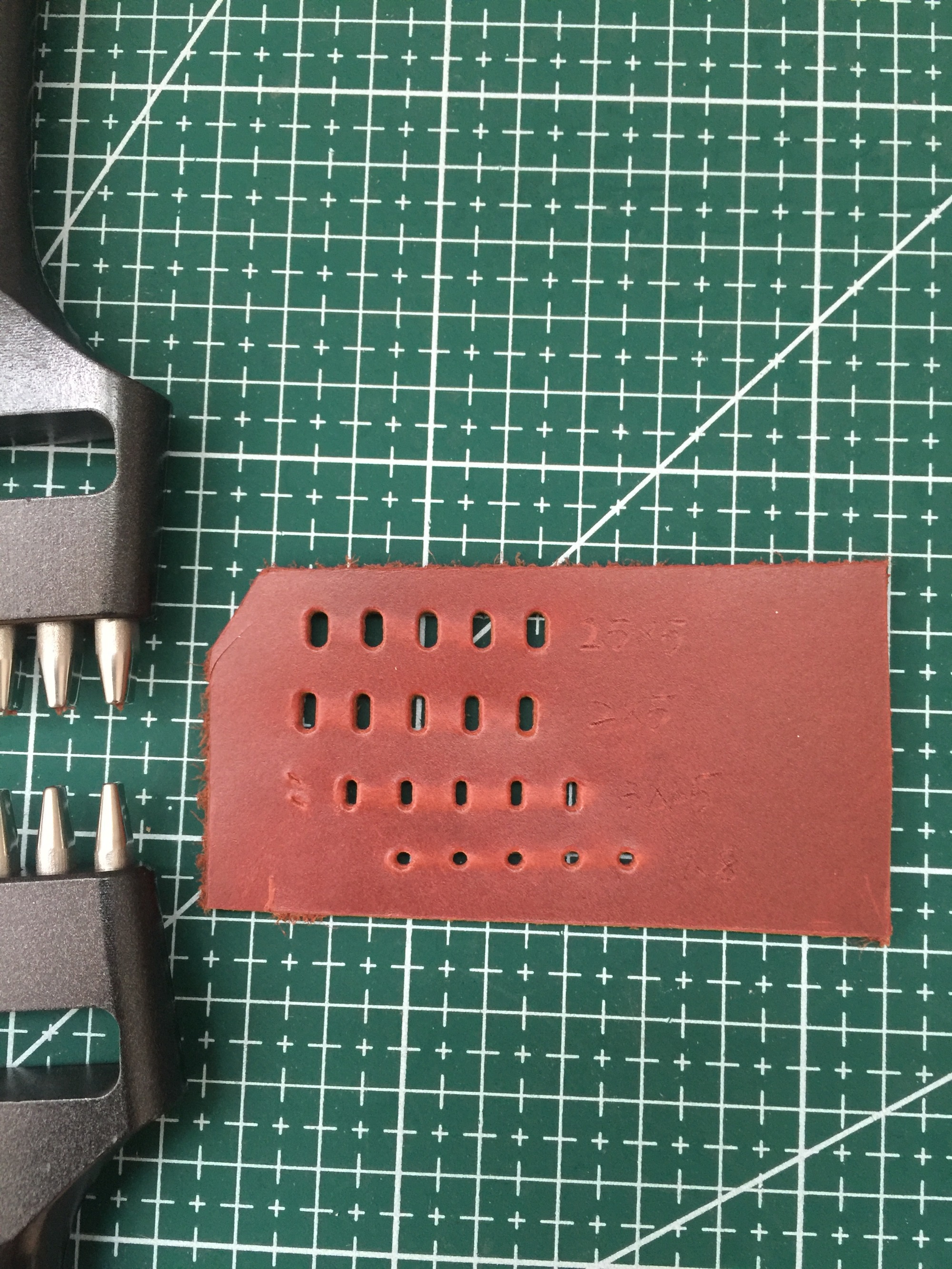 Watch strap punch  5 hole