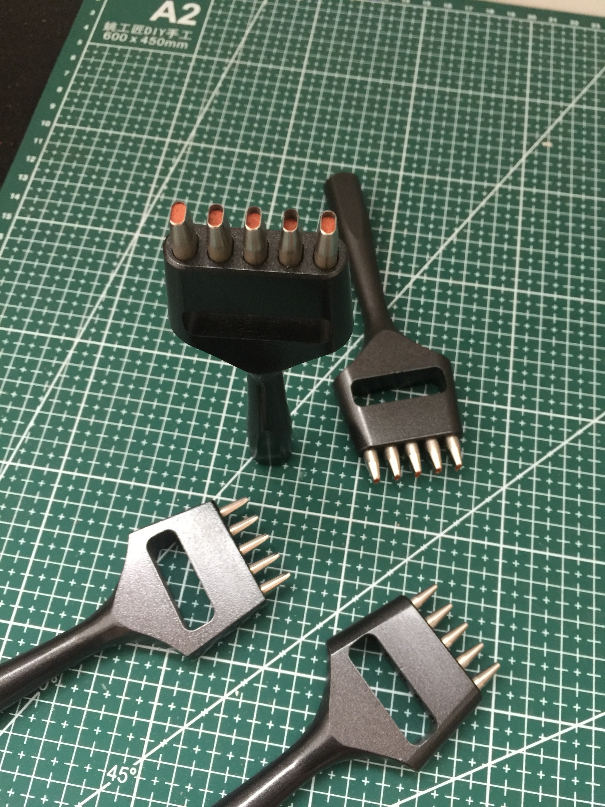 Watch strap punch  5 hole