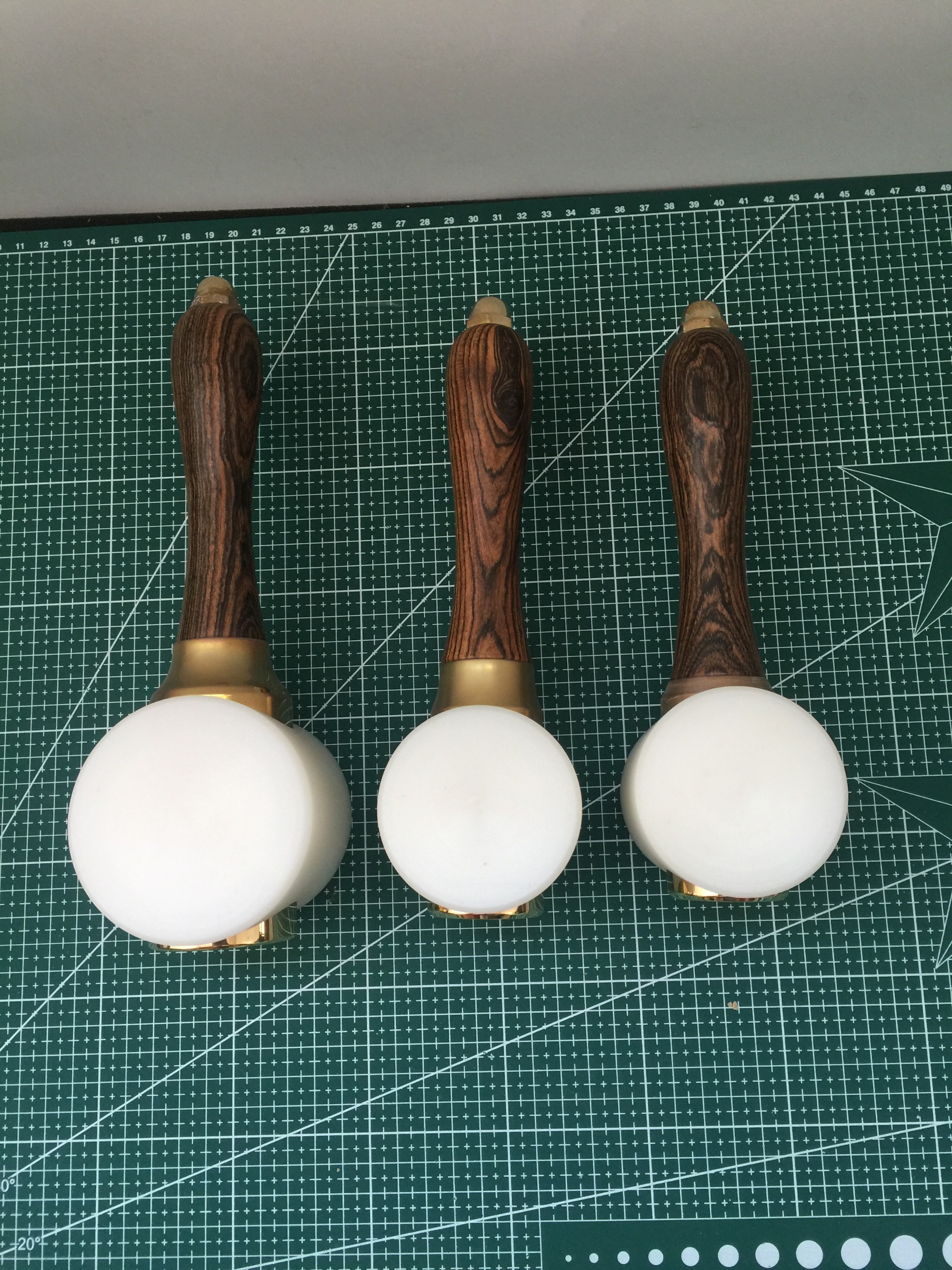Custom made  T  nylon hammer
