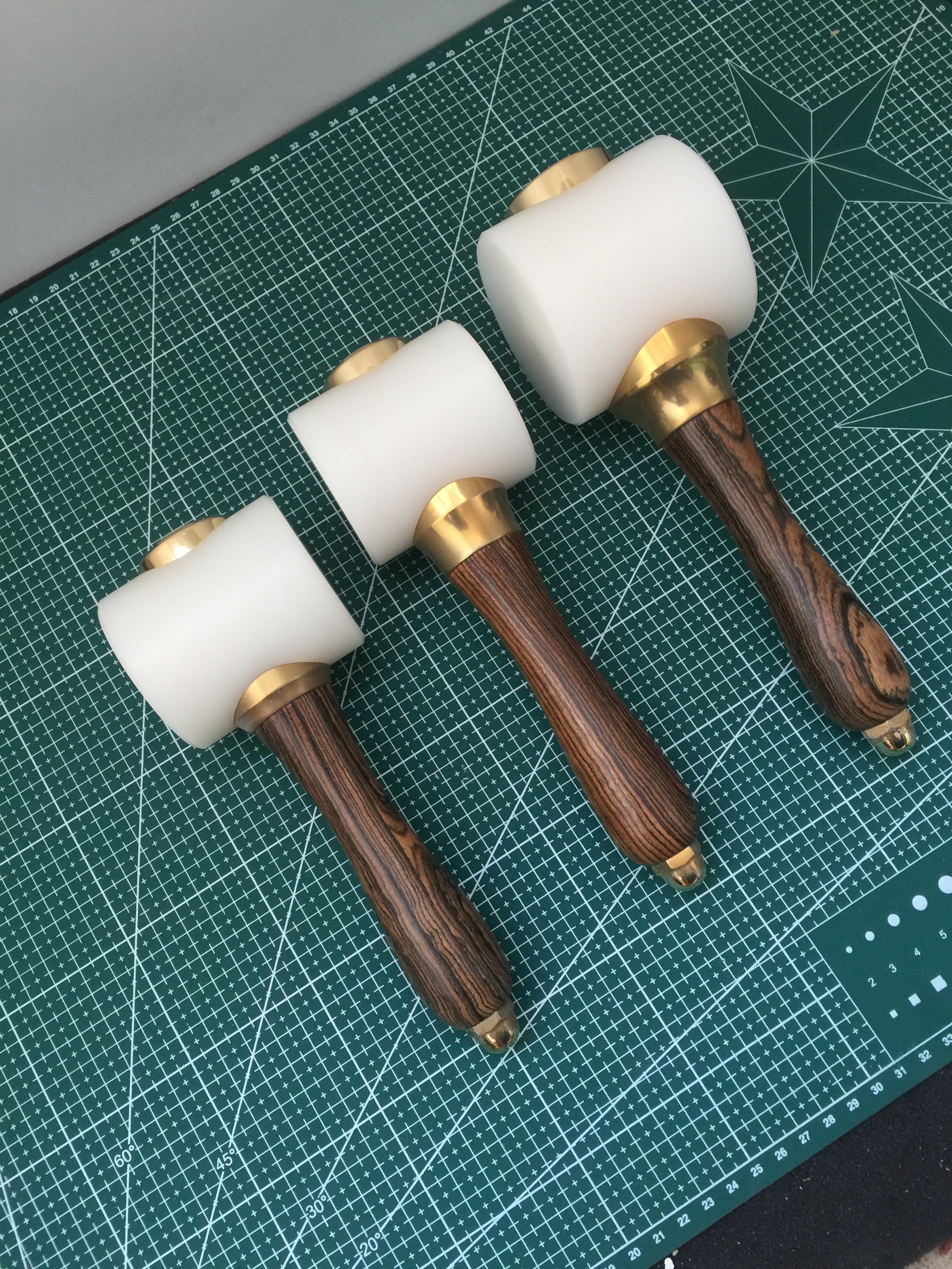 Custom made  T  nylon hammer