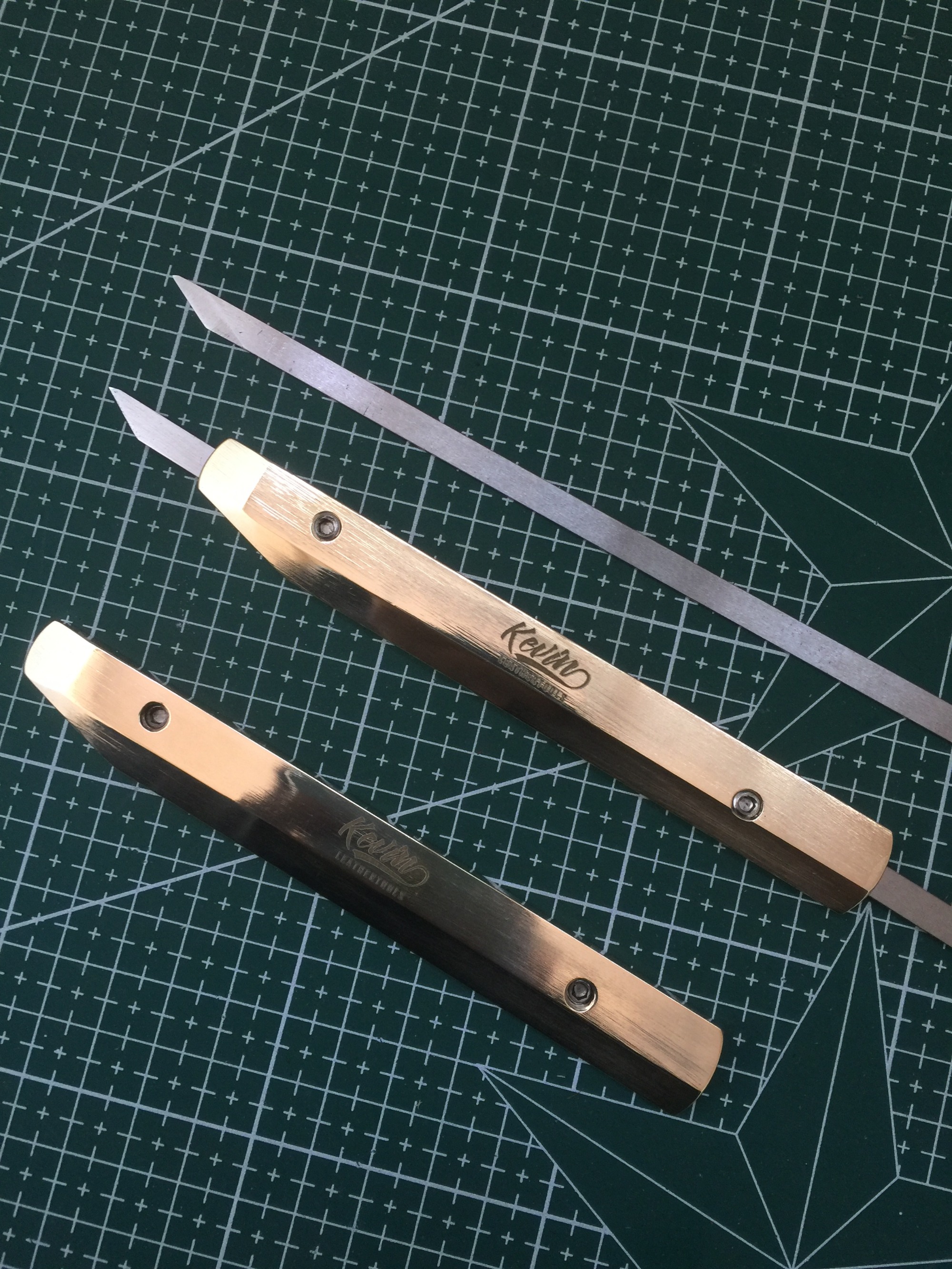 KL Brass Pattern Knife