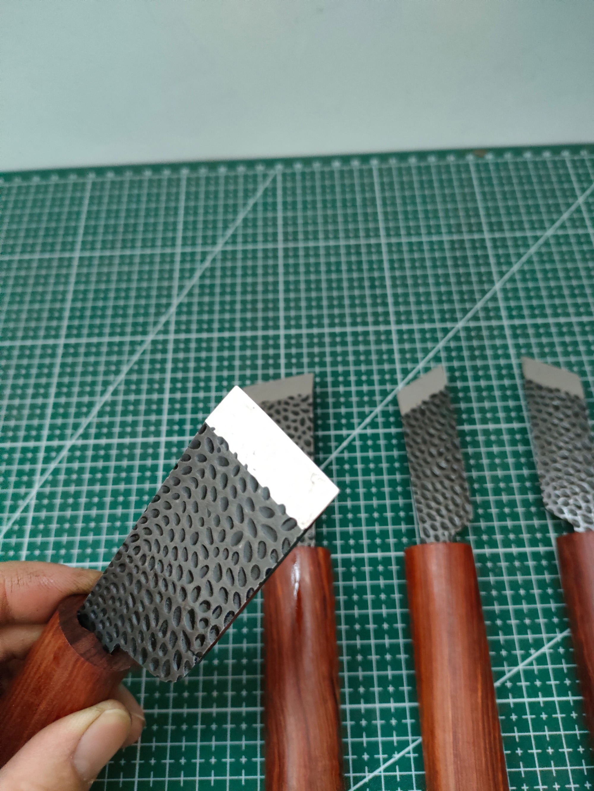 Japanese Style Forged Cutting / Skiving Knife