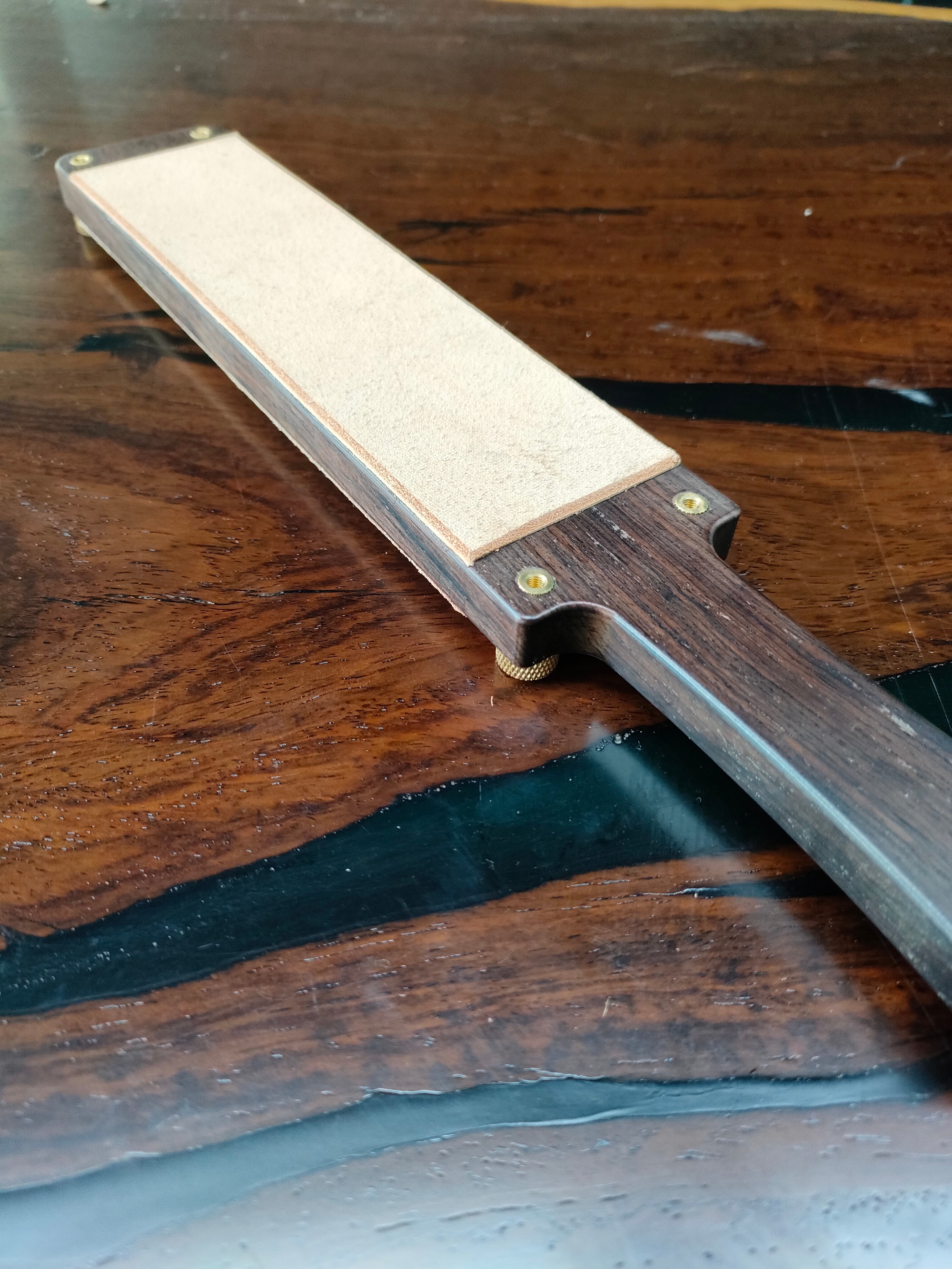 Ebony Leather Strop