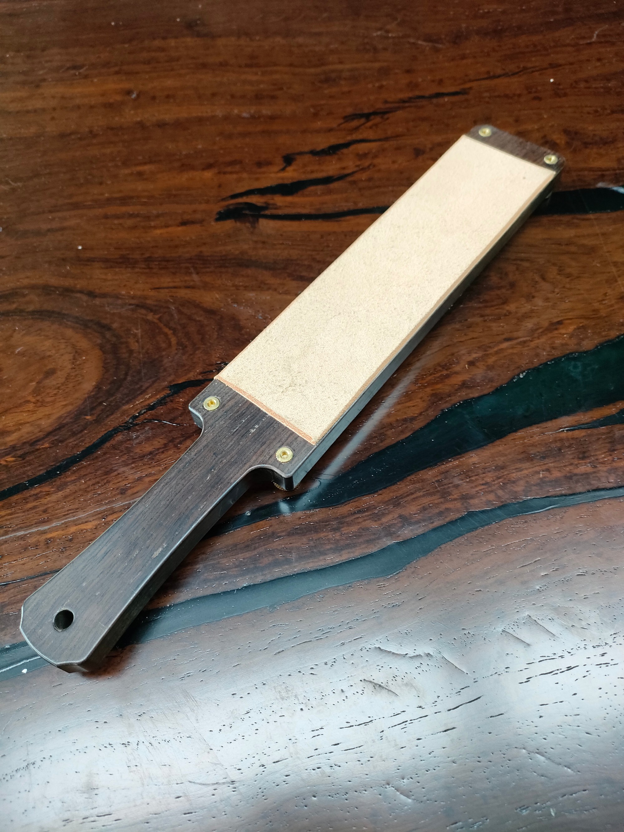 Ebony Leather Strop