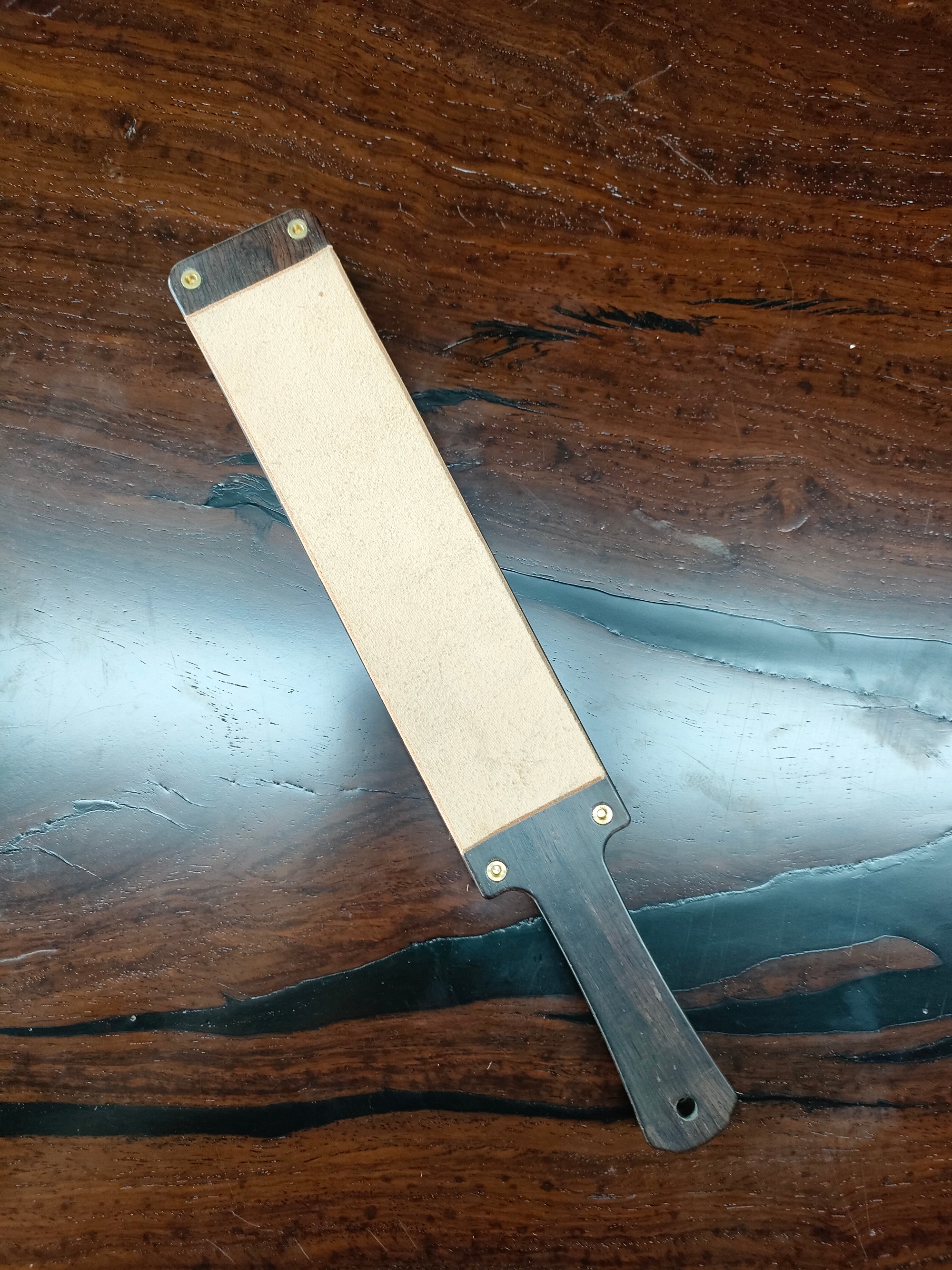 Ebony Leather Strop