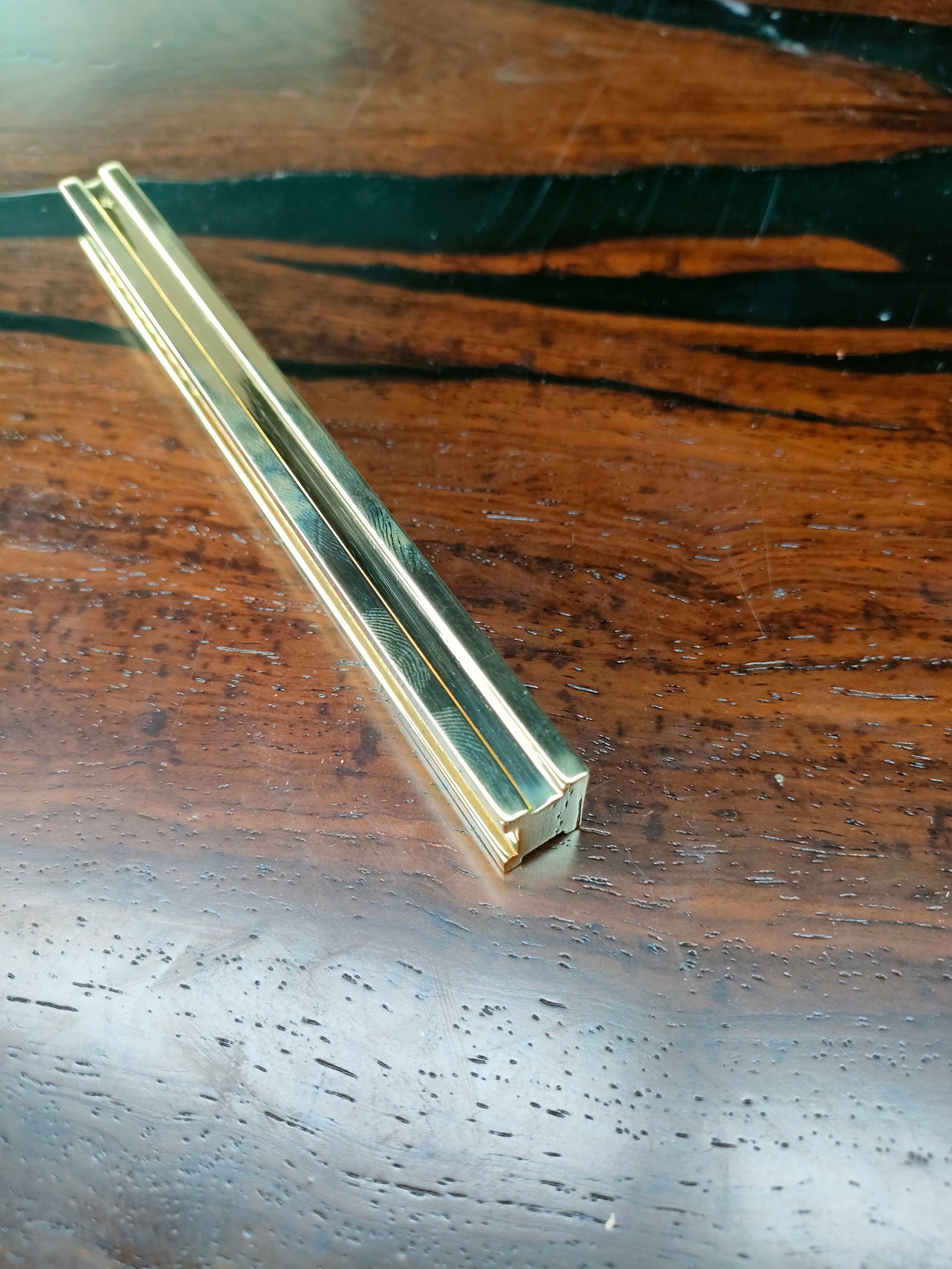 KL Solid Brass Zipper Guide
