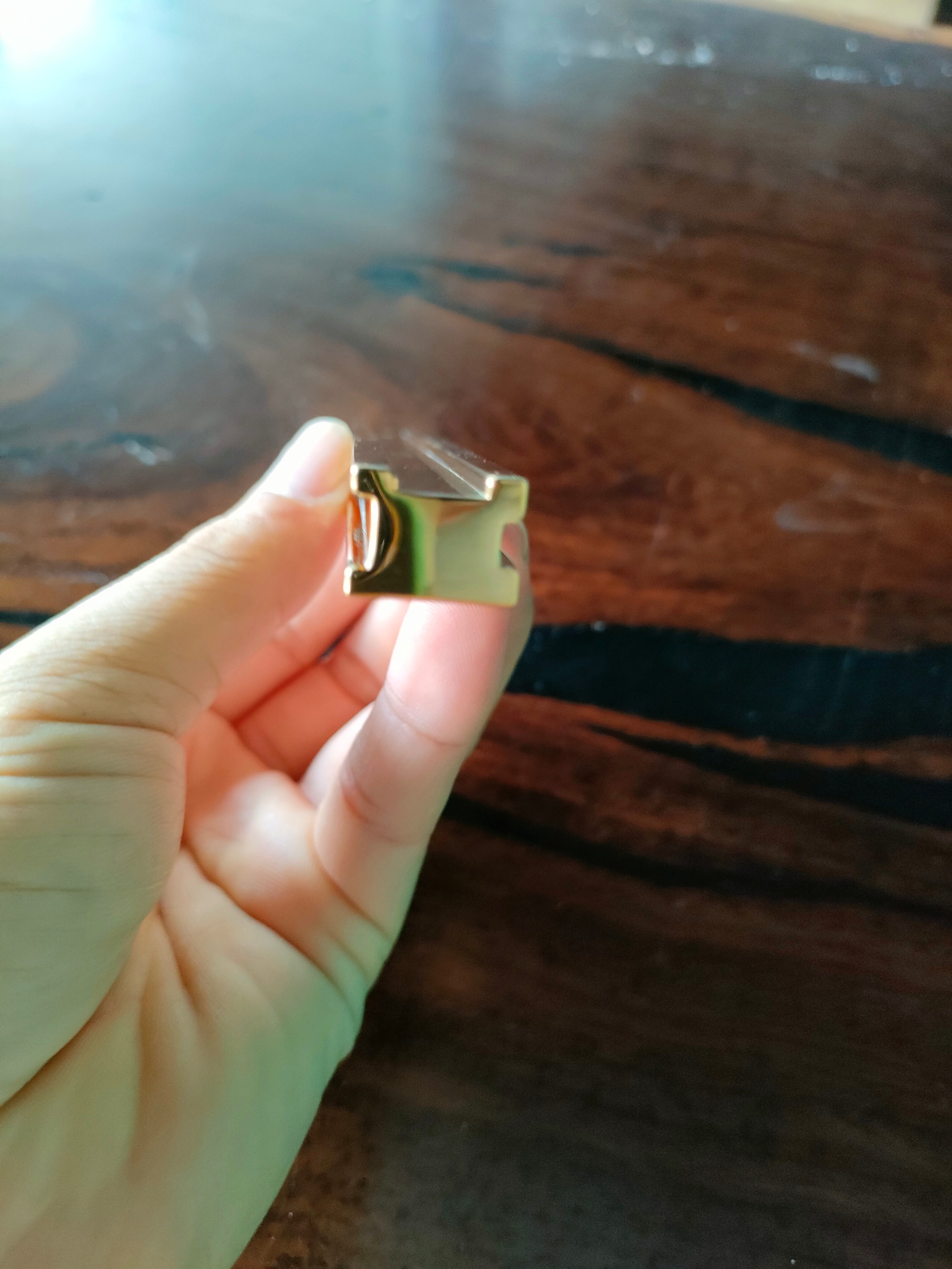 KL Solid Brass Zipper Guide