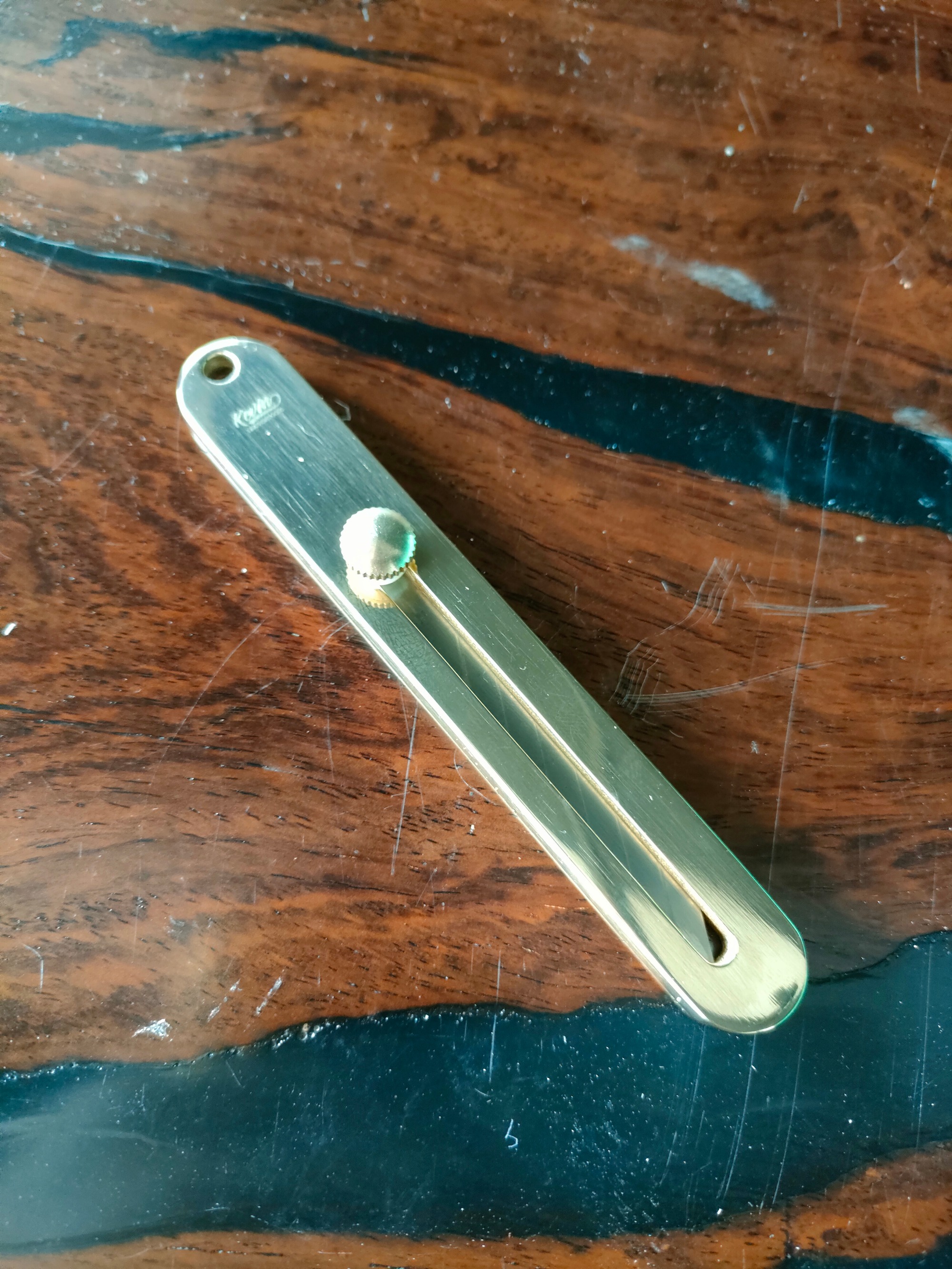 Brass Utility Knife (9mm Blade)