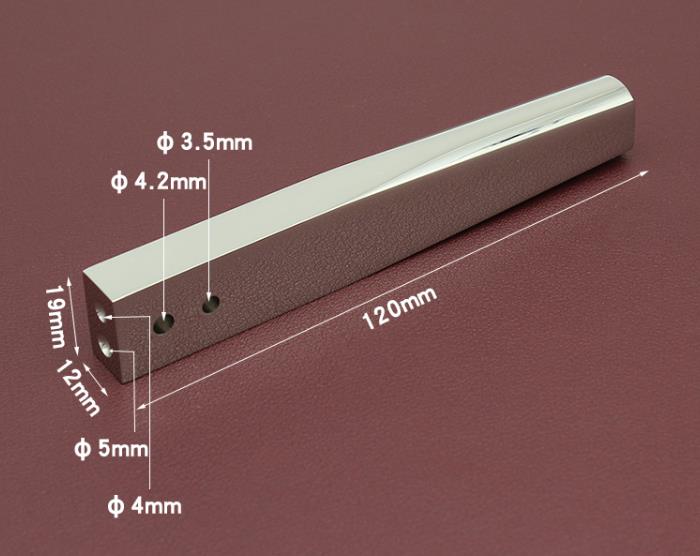 Mounting bar for brass rivert