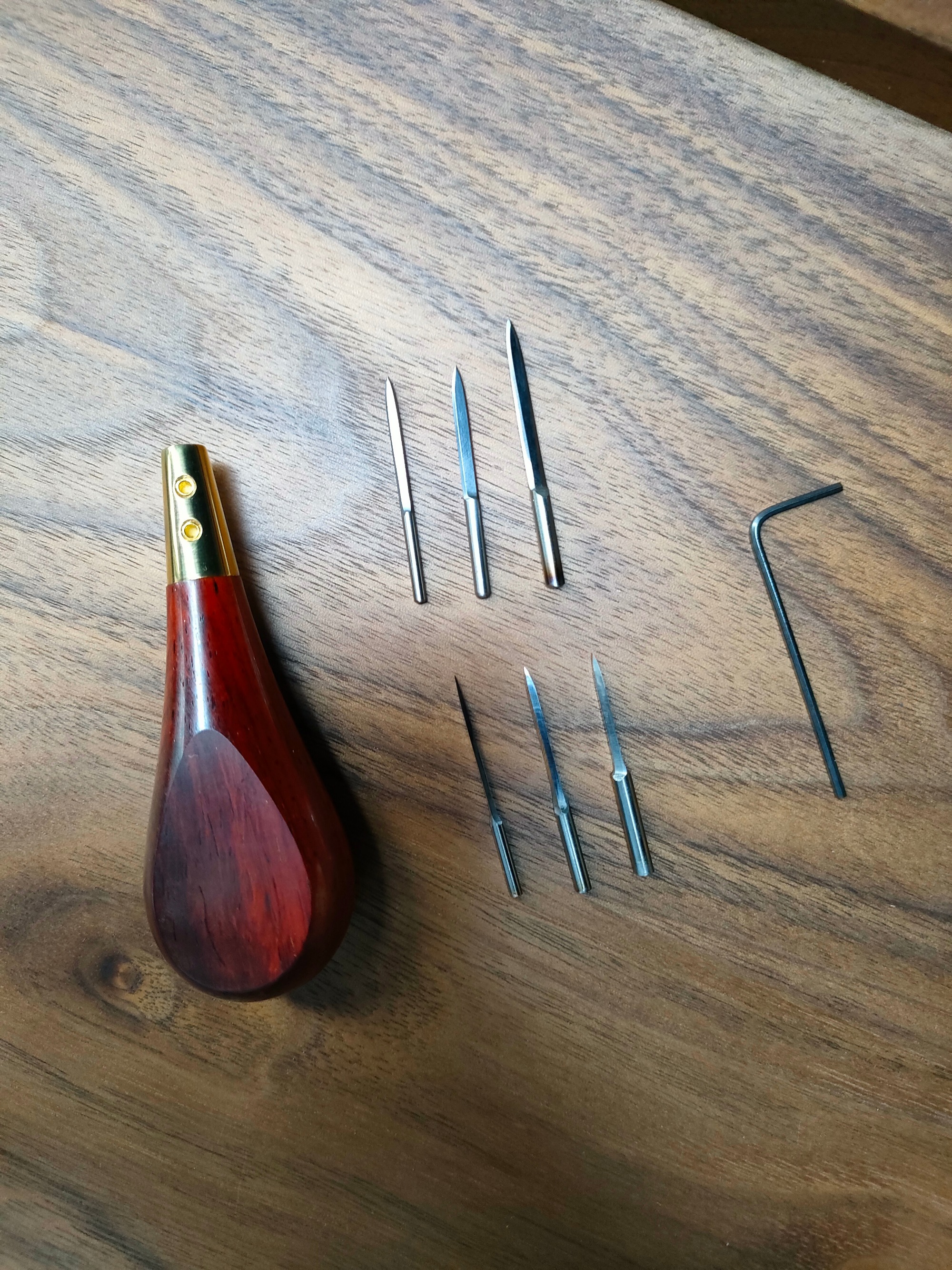 Interchangeable Straight Awl Handle