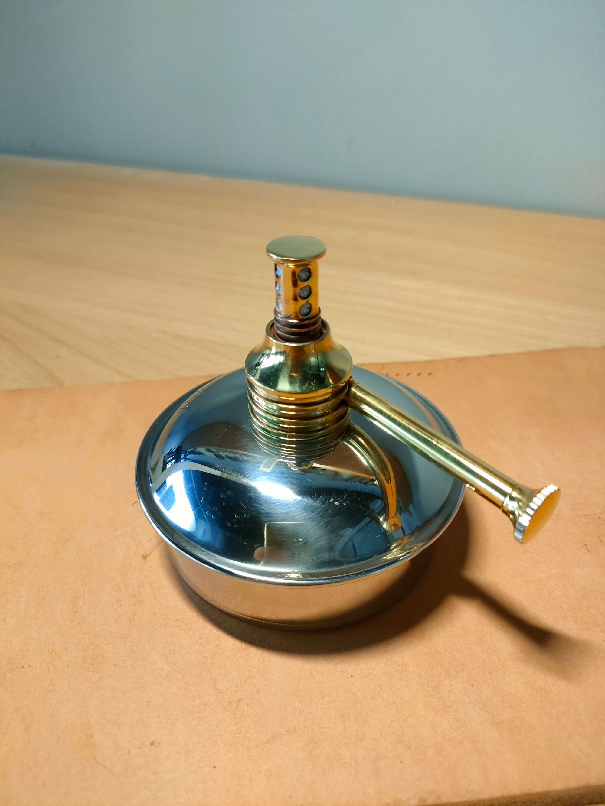 Vintage alcohol lamp