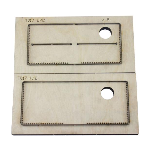 Simple wallet die