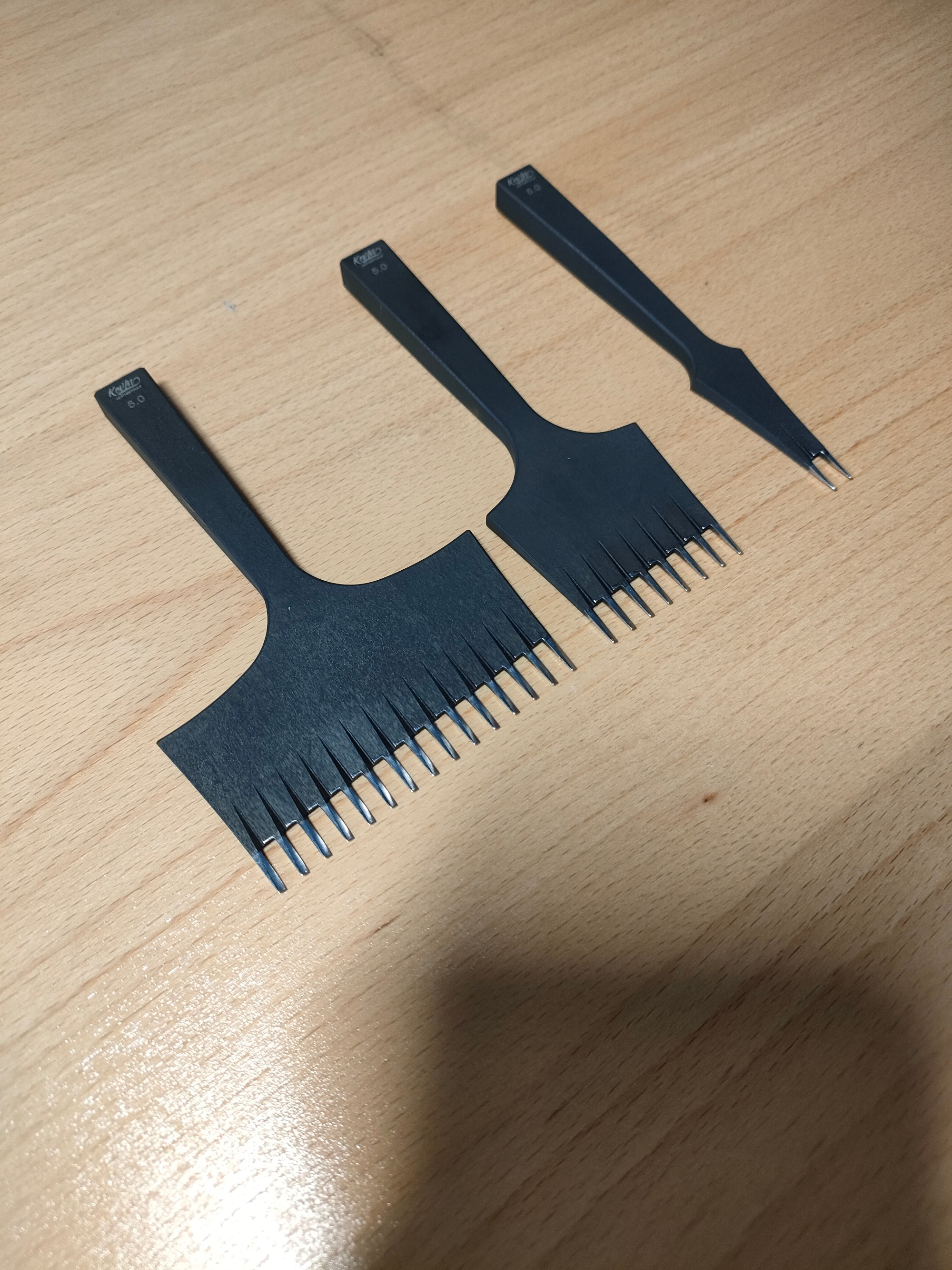 KL Black Pricking Iron (French Style)