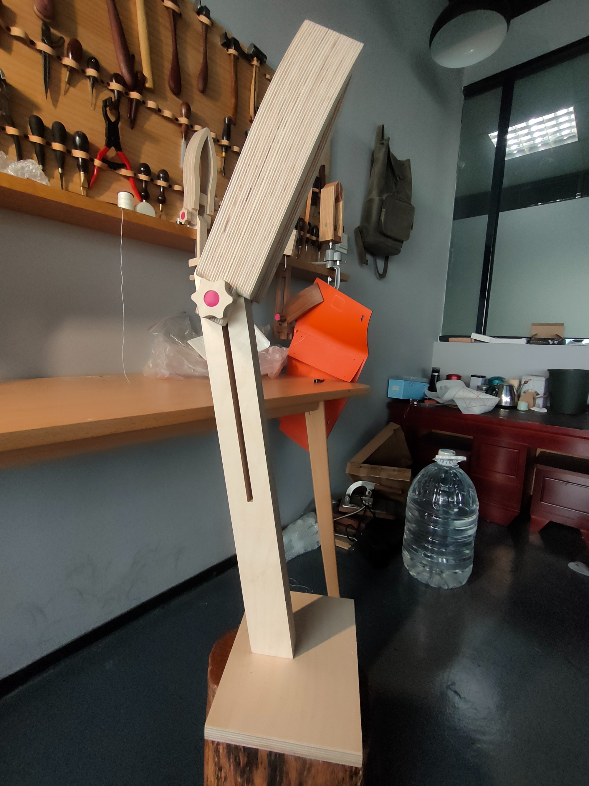 Custom made stand stitching pony