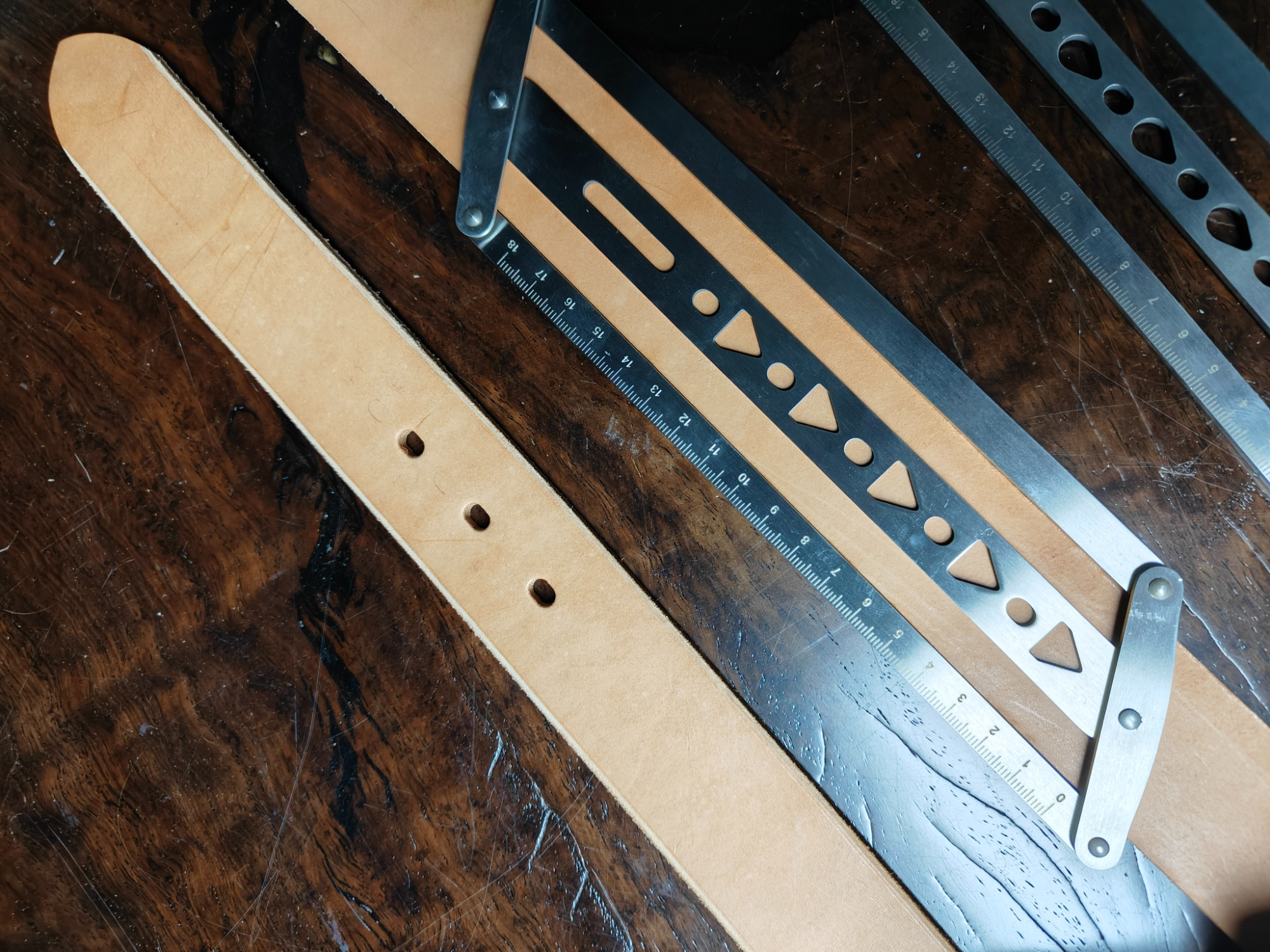 304 Stainless Steel Belt Punch Center Guide