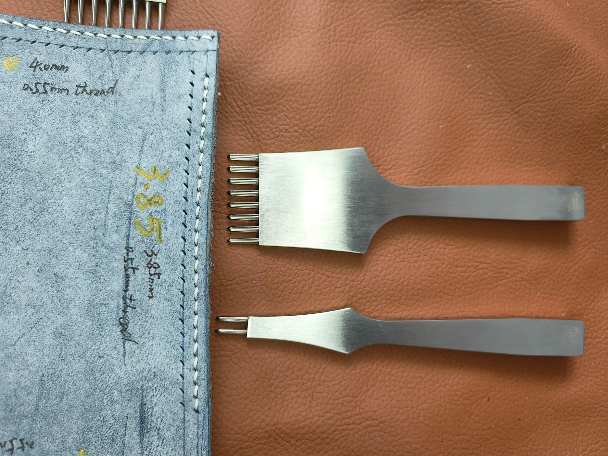 (New) Oval Tooth Stitching Chisel