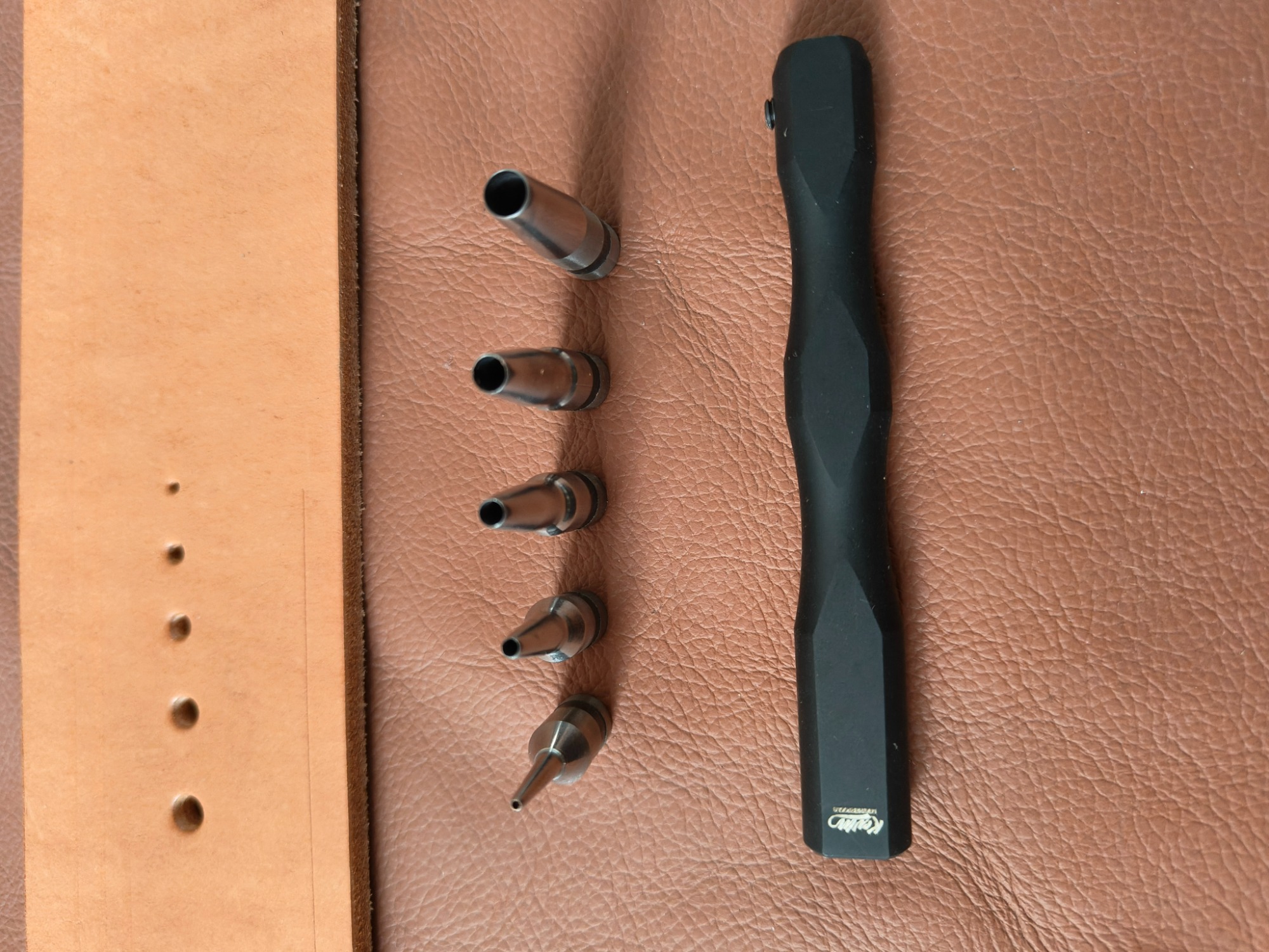 New KL black hole punch 1-5mm  (interchangable tip)