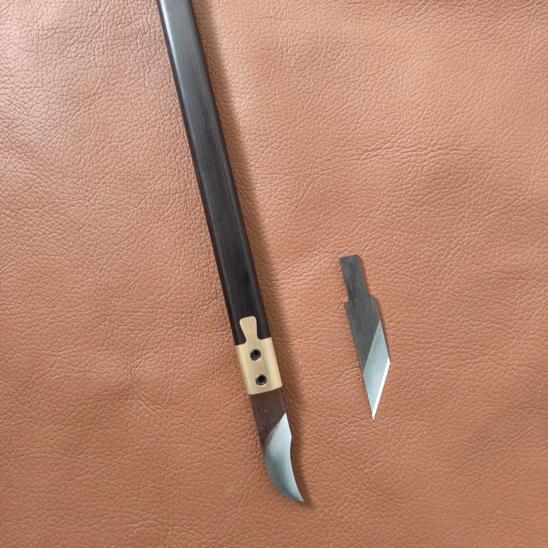 Interchange blade pen pattern knife