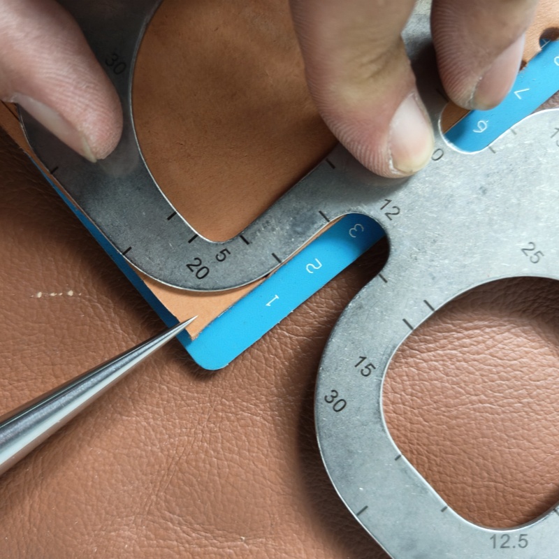 304 Stainless Steel Radius Pattern & Cutting Guide